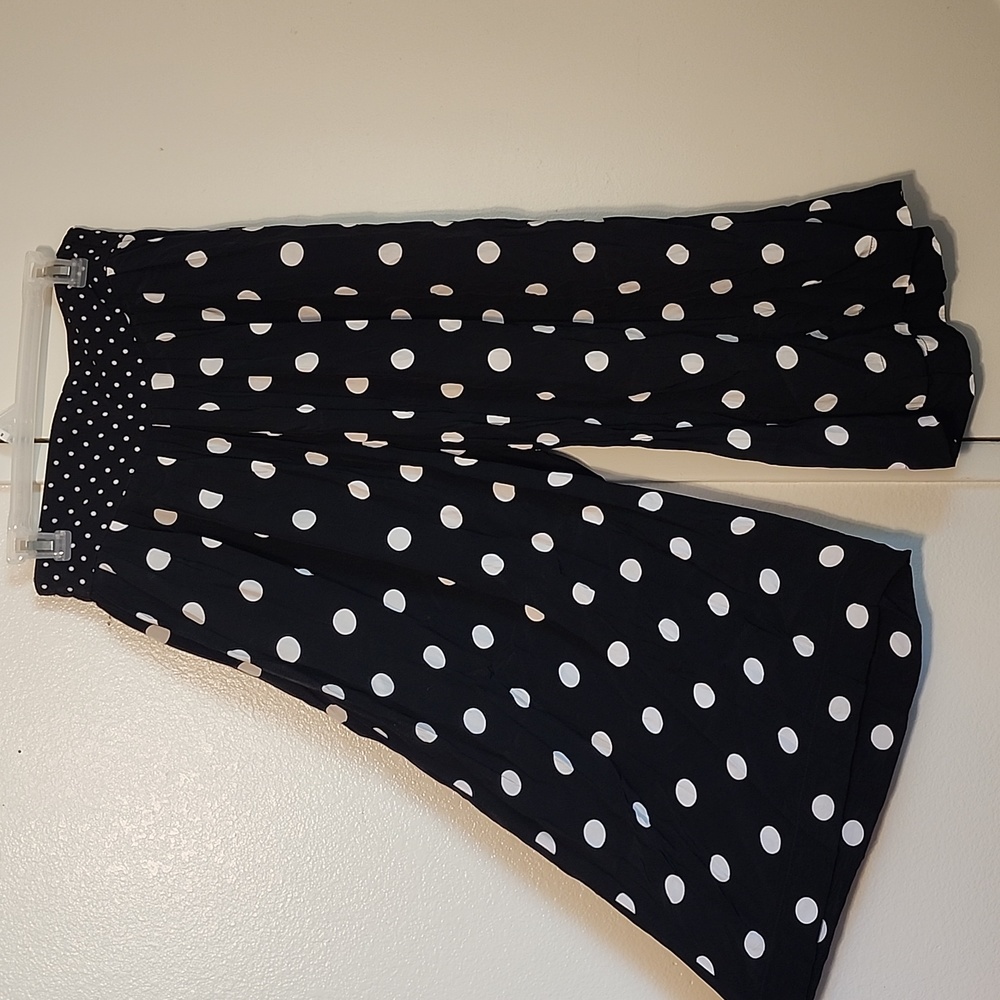 Vintage Dorothy Shoelen polka dot pants